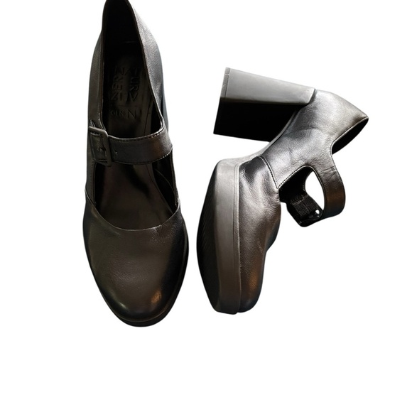 Naturalizer Gen~N Spark Mary Jane Platform Pump Black Size 8.5 3.25”Heel Career - Picture 3 of 6